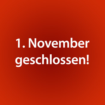 Innsola  1. November geschlossen